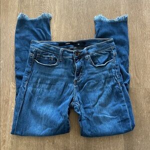 💙 Harper Mid Rise Distressed Ankle Skinny Jeans Women’s Size 28